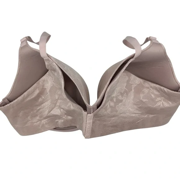 Lane Bryant Cacique Pink Lace Underwire Lightly Lined Bra 50DDD - Picture 2 of 8